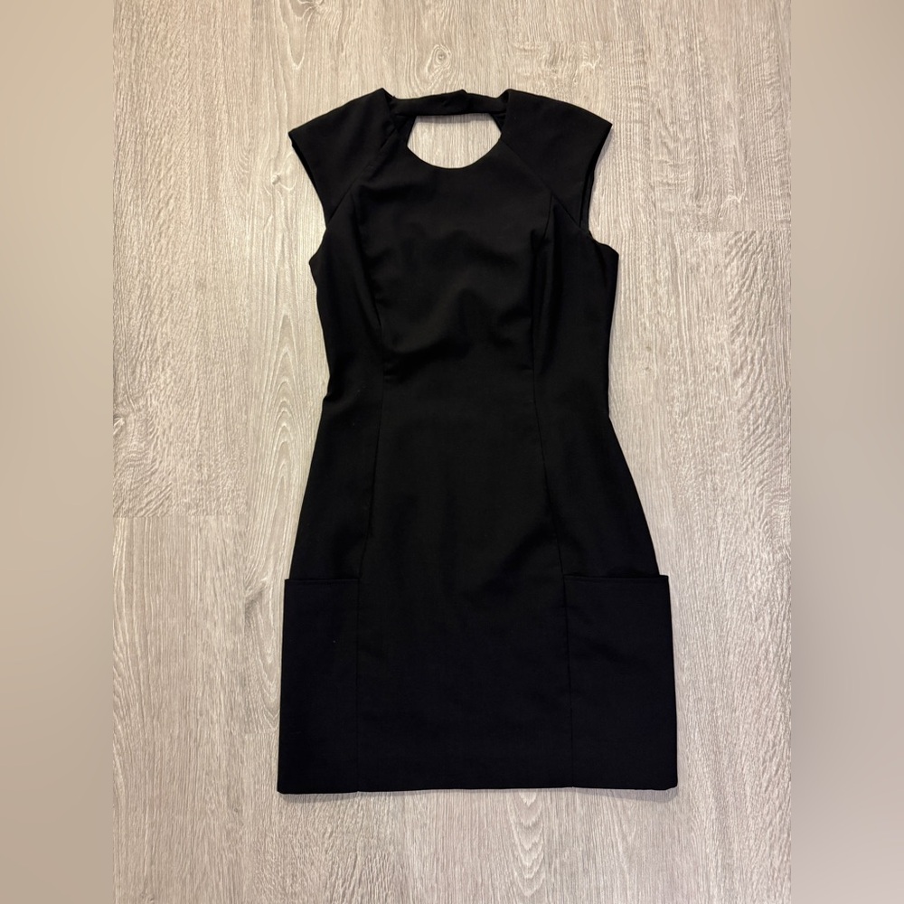 Mackage Elegant Wool Blend Dress with Pockets!